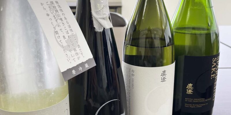 藏內試飲了數款富有特色的真澄清酒